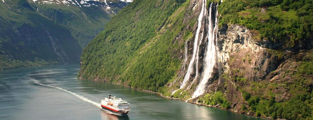 Die See(h)reise von Tag zu Tag Nachfolgend beschreiben wir die eigentliche Schiffsreise mit Hurtigruten ab/bis Bergen.