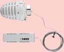 Heizung UNI H mit Ferneinstellung mit Anschlussgewinde M 30 x,5 HERZ-Thermostat H mit Ferneinstellung zur Montage in Unterputzdosen geeignet.