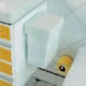 Bad-Kosmetikeimer/Bathroom-Bin Für Unterschränke mit Drehtüre, oder mit vorhandenem Auszug