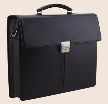 RV-Vorfach, abnehmbarer Umhängeriemen main compartment with integrated keyring, several business comp., ipad comp.