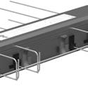 THERMISCHE TRENNELEMENTE HIT-SP ZDX B0 Gelenkiger Anschluss für Balkonplatten auf Stützen, durchgehender Anschluss mit positiver und negativer Querkraftaufnahme Dämmstoffdicke: 0 mm Bauaufsichtlich