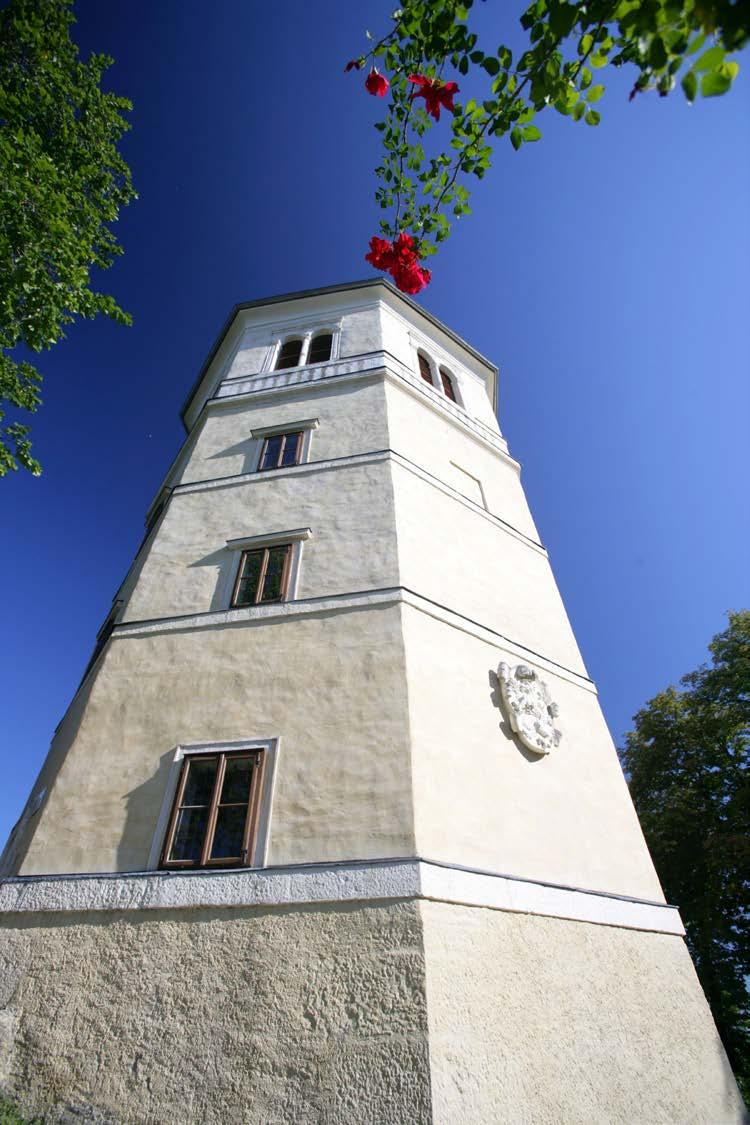 Der Glockenturm mit der Glocke, die man in Graz