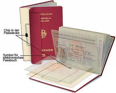 Elektronischer Reisepass Fallstudie: Digitale Identität (epass, npa) Elektronischer Reisepass epass in Deutschland mit passivem RFID-Chip (inklusive Antenne), CC-zertifiziert kontaktloser Chip,