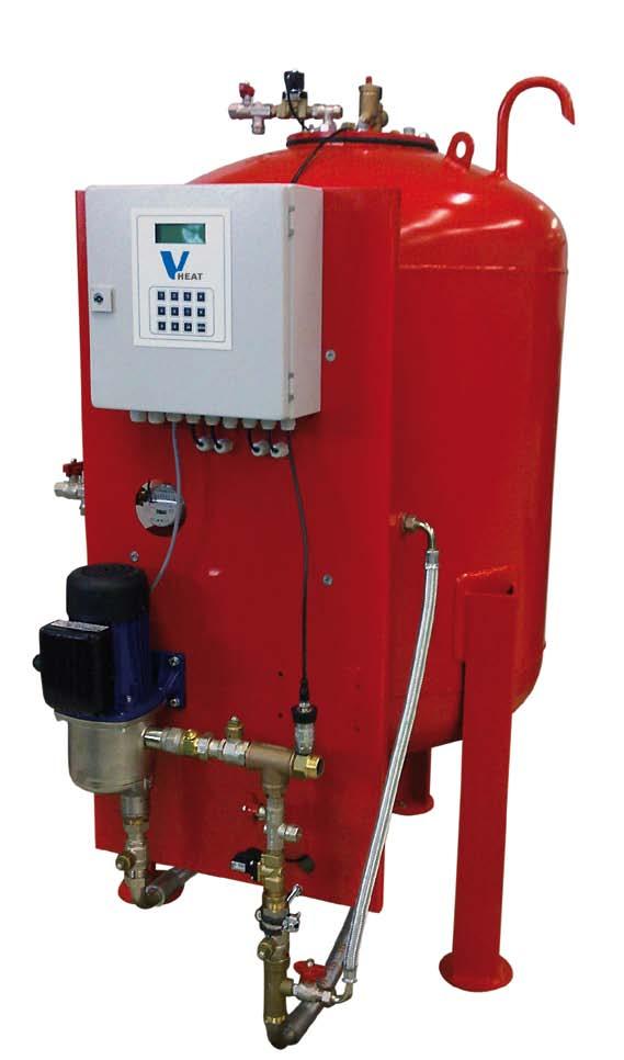 Die Vmat Druckhaltestation für wärmetechnische Anlagen und Kühlwassernetze ermöglichen optimale Lösungen und können in den folgenden Bereichen eingesetzt werden: > Geschlossene Wasserheizungsanlagen