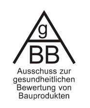 VOC Nationale Regularien AgBB* (Deutschland) Methodik: Kammertest gemäß DIN 16000 Parameter: 23±1 C Messintervall von 3 und 28 Tagen C-Kettenlänge von C 6 bis C 16 (TVOC) und von C 16