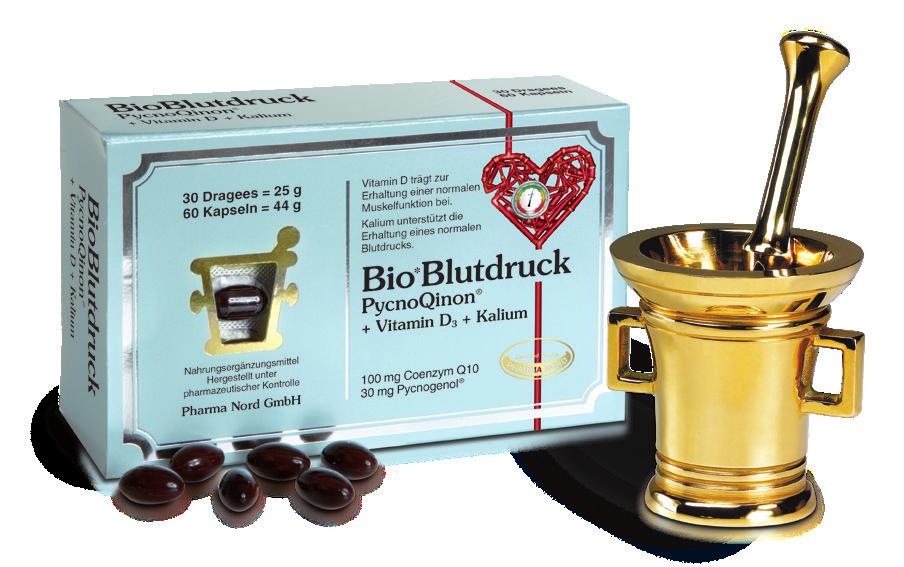 Dänische Qualität BioBlutdruck wird von Pharma Nord in Dänemark entwickelt und hergestellt. Es erfüllt die strenge dänische Gesundheitsgesetzgebung.