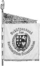 Die Bundesstandarte Die Bundesstandarte des Sauerländer Schützenbundes befindet sich in Obhut der Medebacher St. Sebastianus.