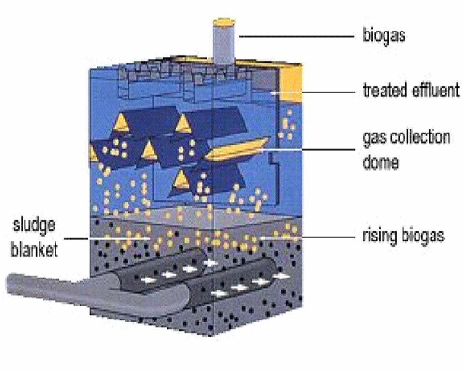 Biogas aus Abwasser