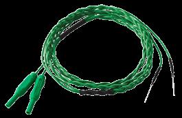 42802-1, 42-0040 Subdermaler Nadelelektroden-Zopf grün, 1-Kanal-EMG, Nadellänge