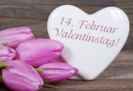 Februar ist Valentinstag Verschenken Sie Liebe, Wohlbefinden und Bewusstsein