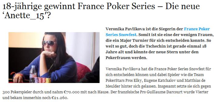 Der Poker-Boom (II) http://www.hochgepokert.