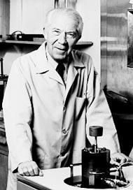 Christian de Duve, Nobelpreis fuer Physiologie oder Medizin 1974 für seine