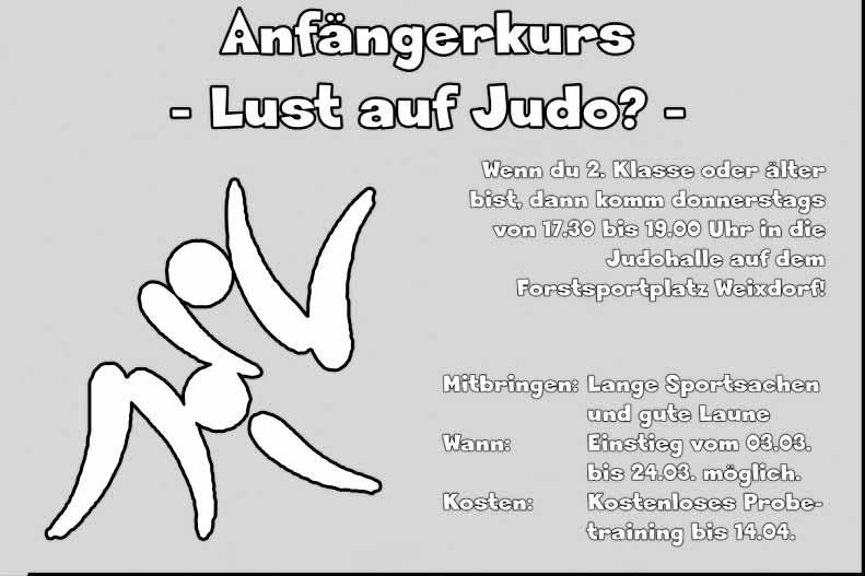 Informationsblatt vom 11.03.2011 für die Ortschaft Weixdorf - 6 - Abteilung Fußball Hallo liebe Fußballfreunde in Weixdorf, ein Punktspiel unserer 1.