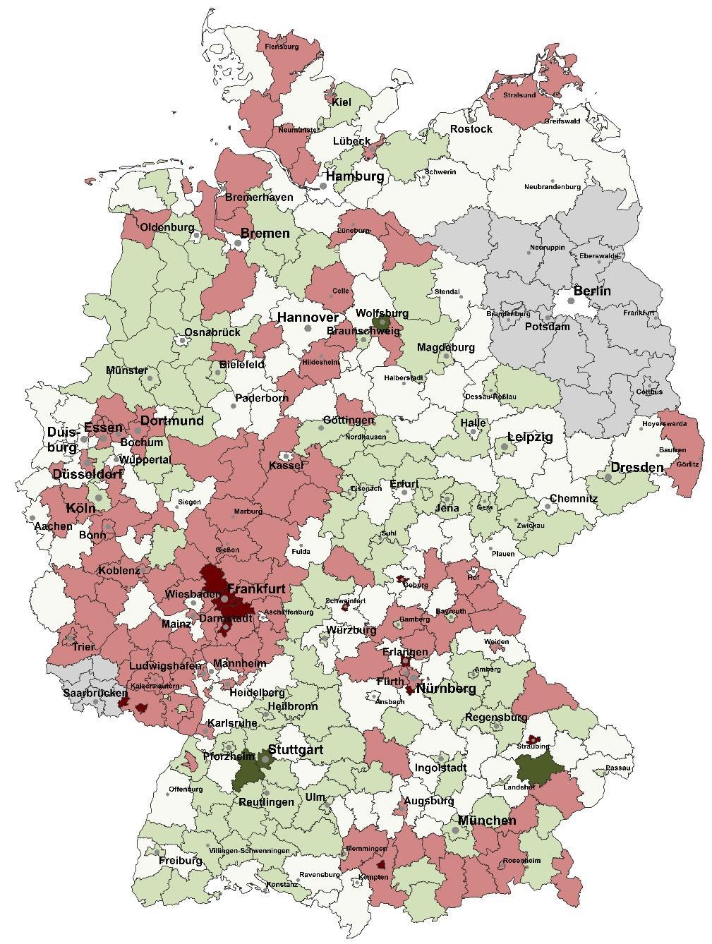 Finanzierungssaldo 2011 Bundesweit in Mrd.