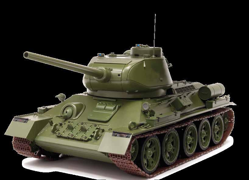 ZUSAMMENBAU STUFE 82 EINZELHEITEN ZUM T-34-85 Bei der Modernisierung des Panzers T-34-85 nach dem Krieg wurden auch die Sichtgeräte erneuert.