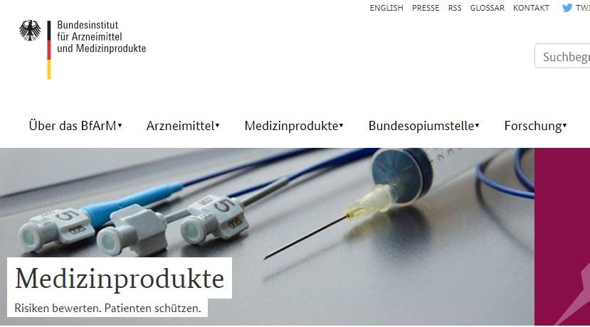 Medizinprodukterecht Grundlagen Bundesinstitut für