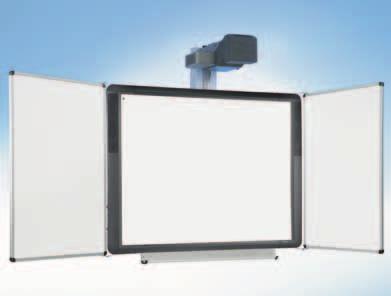 198 cm 198 cm 198 cm Wandmontierte interaktive Tafel inklusive Projektor und Software-Paket AK37WB2 Preis auf Anfrage Fahrbare interaktive Tafel