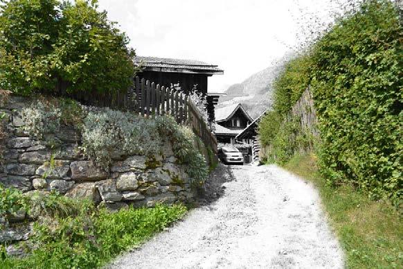 Erhaltungsmassnahmen - Einfriedungen nur aus Stein oder Holz - Entlang der Parzellengrenzen keine Einfriedung