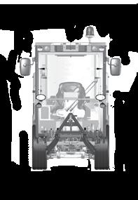 700 U/min Common-Rail-Kraftstoffdirekteinspritzung, Tankinhalt 50 l Motor unterschreitet die Grenzwerte nach Abgasrichtlinie 97 / 68 / EG Stufe IIIb EU-Typzulassung Grundgerät als Traktor (LoF)