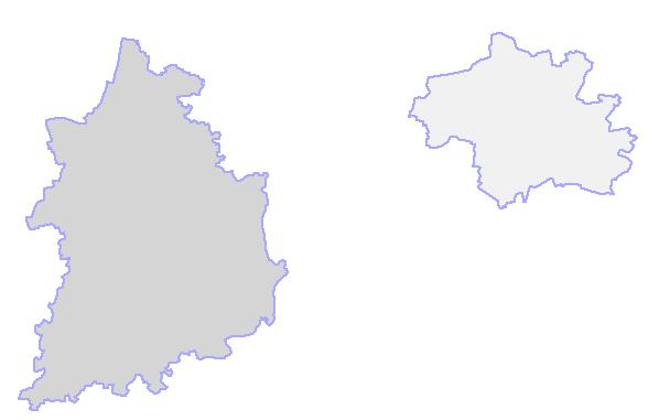 SVB-Pendler 2009 kreisintern und Landkreisgrenzen überschreitend (Veränderung 1999 2009 in %) 9.631 Übrige Region 14 und außerhalb Region 14 (43,3 %) 12.