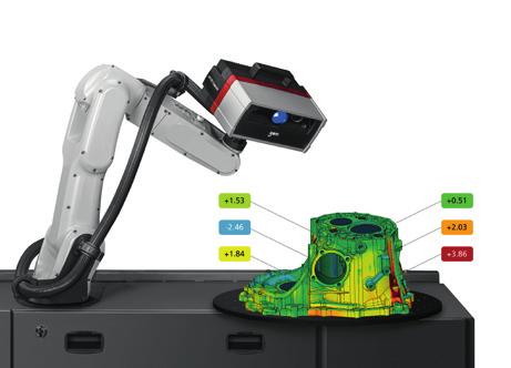 2. März 2018 Seite 6 12 3D-Messmaschine für die automatisierte Qualitätskontrolle Die GOM GmbH aus Braunschweig stellt die 3D-Messmaschine»ATOS ScanBox 4105«vor.