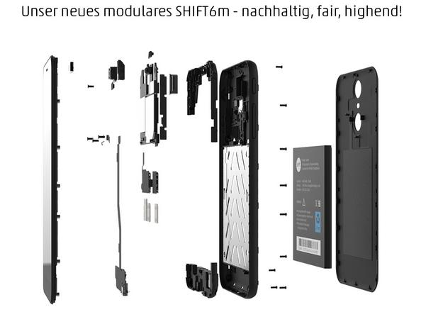 Beispiel Shift GmbH ShiftPhone - klein, aber fein Ein komplett faires Gerät zu bauen ist derzeit leider noch nicht möglich!