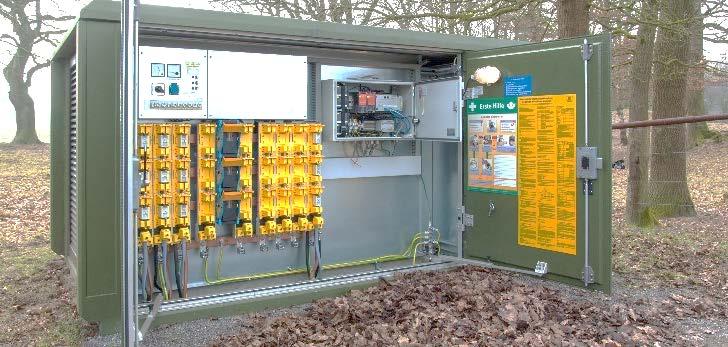 Demonstrationsprojekt 1 in Deutschland Aufbau der Ortsnetzstationen