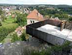 1269 erstmals urkundlich erwähnt, wird der Ort von der mächtigen bischöflichen Amts- und Residenzburg Veldenstein mit neuer Aussichtsplattform überragt.