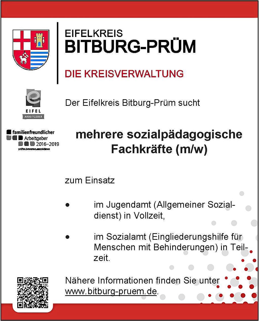 KreisNachrichten Bitburg-Prüm Ausgabe 15/2017 Seite 7 Dokumentarfilm über den Westwall im Eifelkreis aufgeführt zösischen Besatzung dem Königreich Preußen zugeteilt wurde.
