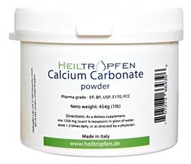 Kalziumkarbonat Pulver Empirische Formel: CaCO 3 Reinheit: min 99,5% Pharma.
