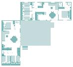 190 - Wohnraum - Schlafzimmer 3: 2 Betten 80 x 190 - Schlafzimmer 3: - 1 Schlafcouch 120 x 190 (Wohnecke) oder 3 Einzelbetten 80 x 190-1 Küchenecke (Kühl- (2 Betten und 1 Querbett Gefrierkombination,