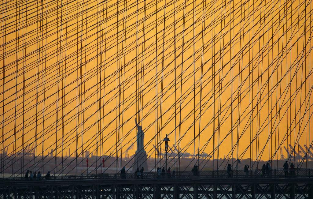 Brooklyn Bridge und Statue of Liberty Christian Heeb Tag der Dt.