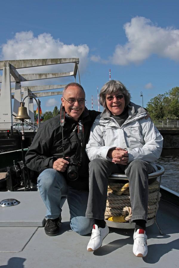 Dominique und Fredi begleiten uns von Alkmaar nach