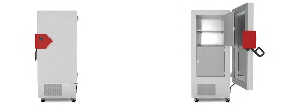 Ultratiefkühlschränke mit klimaneutralen Kältemitteln Der BINDER Ultratiefkühlschrank sorgt für die sichere Lagerung von Proben bei -80 C.
