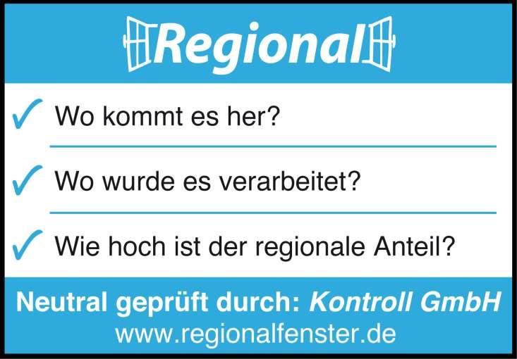 Regionalität -