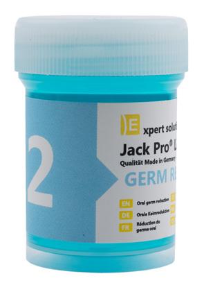 Jack Pro Liquid plus Reinigende und keimreduzierende Mundspülung 40036 Mundhygienespülung mit keimreduzierender Wirksamkeit und sanfter reinigender Wirkung.
