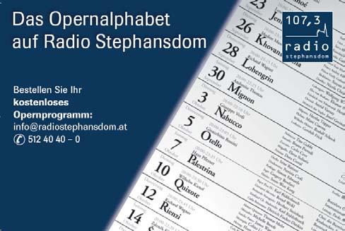 Leporello-Folder Inserate (Format 4c, 195 x 93, 5 mm) Das Opernprogramm Drei bis sechs Aussendungen pro Jahr eines Leporello mit dem detaillierten Opernprogramm der folgenden vier Monate.