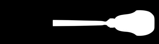 Art. Nr. 5601 Kerbschnitzbeitel gerade, mit gerader Schneide, mit Birnenheft Carving chisel straight, with straight edge, with pear shaped handle Art. Nr. 5602 gerade, mit schräger Schneide straight, with skew edge Art.