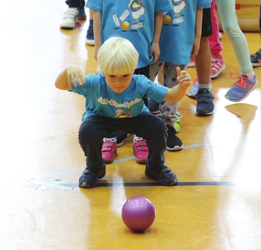 5 Am eise Bowling mit einem