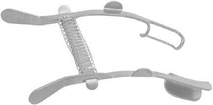 AUGENSPEKULUM/EYE SPECULUM 400-668-000 groß/large 400-668-001 klein/small JAFFE Lidsperrer, paarweise, 40