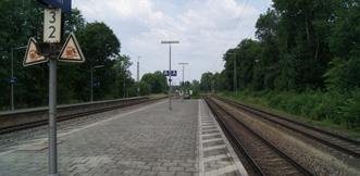 Gleises bis Bahnhof Riem 14 eubau einer