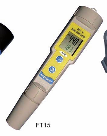 00 ph (20 ml Sachet) FT20 Electronic Meter zur Bestimmung des ph-wertes mit Temperaturanzeige mit Luftfeuchtigkeitsanzeige ph (0.00-4.00) Temp. (-5-50 C) RH (0% - 99%) 0.0 ph 0. C % RH +/- 0.