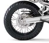 Serienmäßig Pirelli All-Terrain Bereifung, große Auswahl an Offroad-Reifen erhältlich.