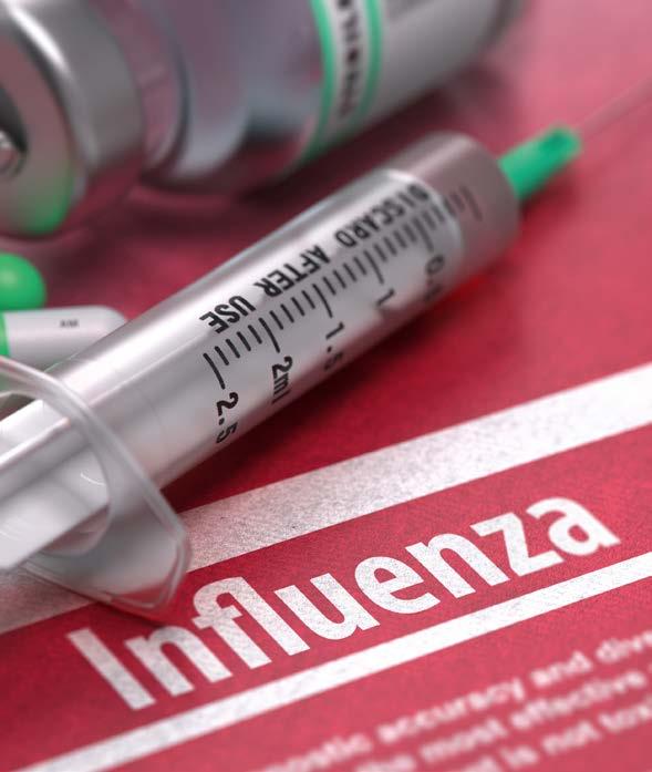 Die Grippe kann vor allem bei älteren Menschen, Patienten mit chronischen Erkrankungen oder mit einer Immunschwäche besonders