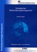 UNTERNEHMENSFÜHRUNG/MANAGEMENT/CONTROLLING Prof. Dr. Christopher Jahns, Dr. Evi Hartmann Strategisches Wertschöpfungsmanagement 2006, Arbeitsbuch, A4, 239 S.