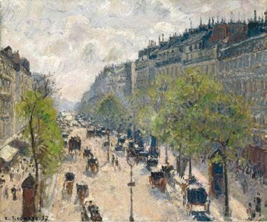 Camille Pissarro, Boulevard Montmartre,