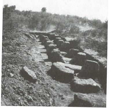 Historische Untertage-Wasserleitungen ca. 1000 v. Chr.