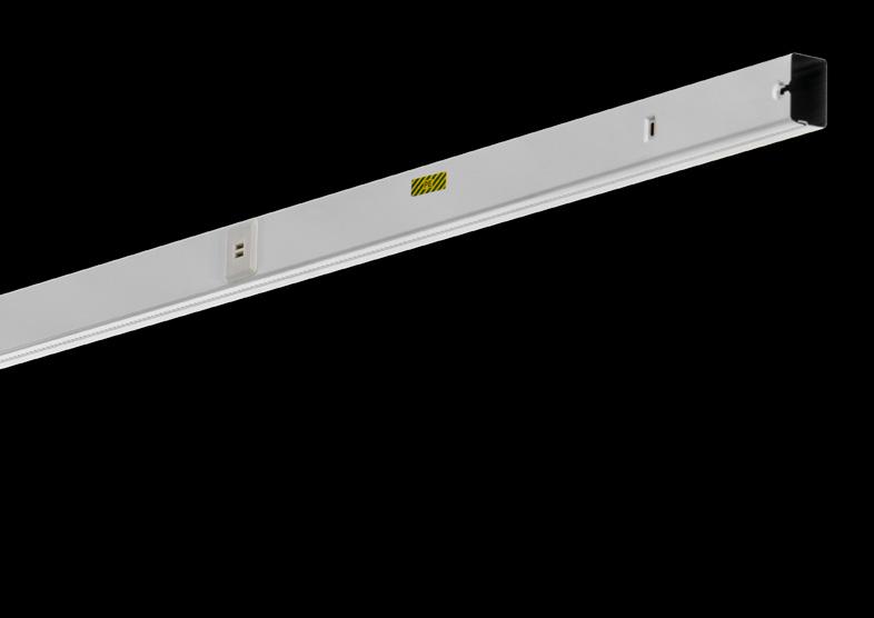 LTEC LTAC GEHÄUSE Stabiles Stahlblech Schienensystem mit hoher Steifigkeit und integrierten Kabeln. LTEC mit 4 Leitern, LTAC mit 11 Leitern. DICHTUNGEN Langlebige Dichtungen, IP55 geschützt.