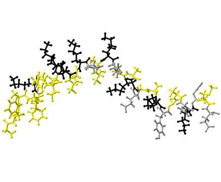 Zytolytische Peptide Lineare Peptide Cupiennine 35 Aminosäuren 8 Lysine (K) basisch Helix-Knick-Helix Struktur NMR Struktur amphipathisch Ladungsverteilung