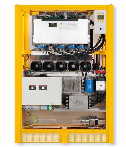 Das Resultat der konsequenten Weiterentwicklung der bewährten C-Serie Wechselrichter ist die neue Serie SolarMax TS.